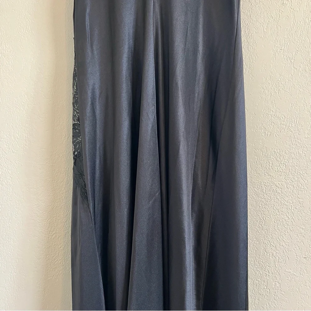 Vintage Val Mode High Slit Lace Slip - Picture 9 of 13